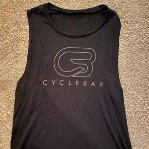 CycleBar Muscle Tank - Black Medium